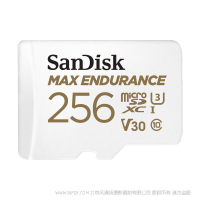 閃迪™  SDSQQVR-256G-ZN6IA 專業(yè)級(jí)高耐用 microSD™ 存儲(chǔ)卡 SanDisk 產(chǎn)品 256GB