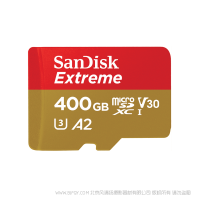 閃迪 SDSQXA1-400G-ZN6MA  400G MicroSD卡無人機(jī)存儲卡運(yùn)動相機(jī)卡TF卡儲存卡