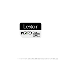 雷克沙 LNCARD256G-BNNNC  Lexar® nCARD 存儲卡 讀90MB/s, 寫70MB/s