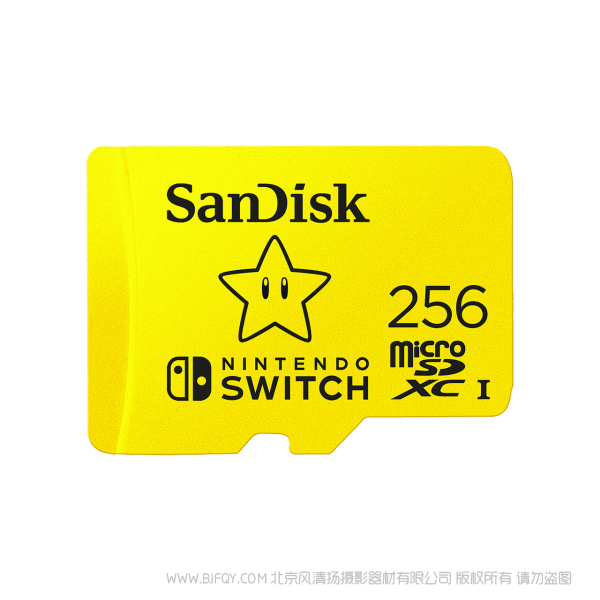 閃迪 Nintendo® 許可的 Nintendo™ Switch™ 專用存儲卡 microSD卡 TF sandisk產(chǎn)品 SDSQXAO-256G-ZNCZN