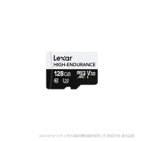 雷克沙 LSDM10-32GABCNHE Lexar® High-Endurance microSDHC/microSDXC™ UHS-I 存儲卡  讀100MB/s 寫45MB/s