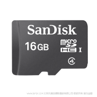 閃迪 SDSDQM-016G-Z35 移動microSD存儲卡 16G C10 手機內存卡迷你SD儲存卡TF卡