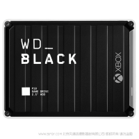 西部數(shù)據(jù)  WDBA6U0010BBK-WESN WD_BLACK P10 Game Drive for Xbox One™ 1TB 游戲機用硬盤