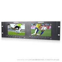 富威德 FEELWORLD FW679-DRM 7" 高分辨率1024x600 3G/HD-SDI雙聯(lián)機(jī)柜式液晶廣播級(jí)監(jiān)視器 