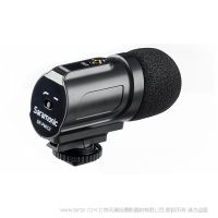 楓笛 Saramonic  SR-PMIC2記者采訪(fǎng)錄音麥克風(fēng)立體聲電容式外接節(jié)目錄音話(huà)筒 立體聲 心型電容麥克風(fēng) 相機(jī)麥克風(fēng) 攝像機(jī)麥克風(fēng) 