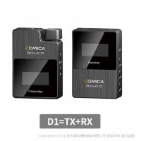 科嘜 comica BoomX-D  D1 一拖一  TX(發(fā)射器)+RX（接收器）麥克風(fēng)2.4G 數(shù)字 無(wú)線 一拖一麥 型號(hào)   BoomX-D