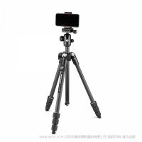 曼富圖 Manfrotto MKELMII4CMB-BH Element MII碳纖維三腳架手機夾藍牙套裝 