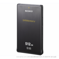 索尼 SR-512S55(SR512S55) SRMemory 卡，512 GB 容量和 5.5 Gbps 寫入速度  SR 記憶卡 閃存卡 存儲