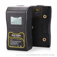 影宸 Rolux RL-230A 安頓口電池 適用單反相機攝像機監視器led燈供電系統供電鋰電池 適用于松下安頓口 含LCD顯示屏