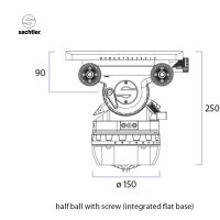 Sachtler®（薩科勒） Video75Plus EFP 液壓云臺150mm/85KG 演播室拍攝