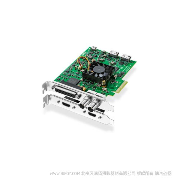 BMD DeckLink Studio 4K  如果您使用眾多模擬視頻和音頻設(shè)備進(jìn)行制作，并且需要在SD、HD、2K和Ultra HD之間無縫工作，那么DeckLink Studio 4K就是理想選擇