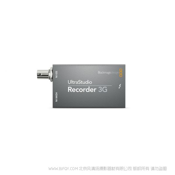 BMD UltraStudio Recorder 3G  袖珍的SDI和HDMI視頻采集方案 雷電3采集到電腦  Thunderbolt 3