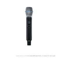 Shure 舒爾 SLXD2/B87A 配備Beta®87A話筒頭的手持式發射機 SLXD24CN/B87A套裝