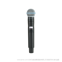 Shure 舒爾 ULXD2/B58 Beta58A話筒配ULXD2手持式發(fā)射機 ULX-D數(shù)字無線系統(tǒng)之BETA58A手持式無線發(fā)射機。