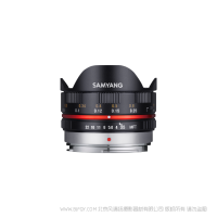 森養 SAMYANG 7.5mm F3.5 Fish-Eye Lens 魚眼鏡頭 適用于LUMIX G卡口 奧林巴斯 E-P和E-PL卡口