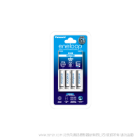 松下eneloop 愛樂普 愛老婆標準充電器高性能7號4粒電池套裝  K-KJ51MCC04C