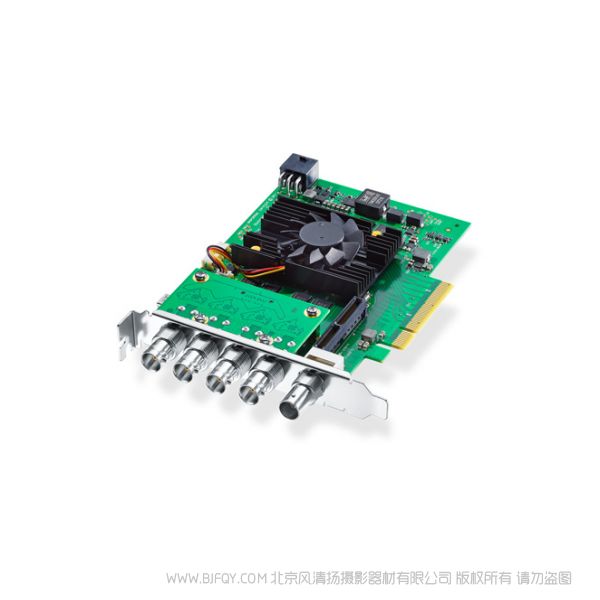 BMD DeckLink 8K Pro  一款高端數字電影級采集卡，可處理SD、HD、Ultra HD、4K及8K在內的所有幀尺寸 四個12G SDI