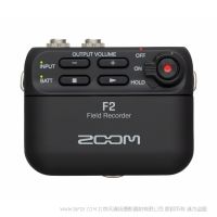 Zoom F2 / F2-BT 兼容 32 位浮點的可穿戴微型記錄器  小蜜蜂  黑色 白色可選