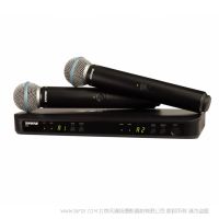 Shure 舒爾 BLX288/B58 具有兩個Beta 58A的無線雙人聲系統 無線手持一拖二麥克風