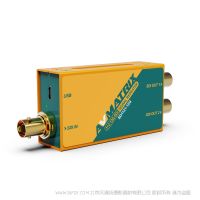 邁拓斯 avmatrix 1x2 12G-SDI信號分配器-SD1121-12G SDI均衡和時鐘恢復 