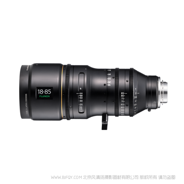 FUJINON 富士  Premier  HK18-85mm T2.0  高性能和高品質的電影變焦鏡頭