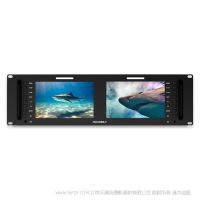 D71 PLUS-H 3RU 7英寸雙聯機柜式監視器4K HDMI全高清1920x1200IPS屏