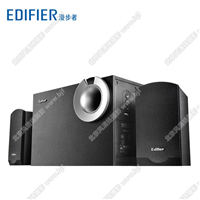 Edifier/漫步者 R206P多媒體有源2.1電腦音箱U盤木質低音炮音響